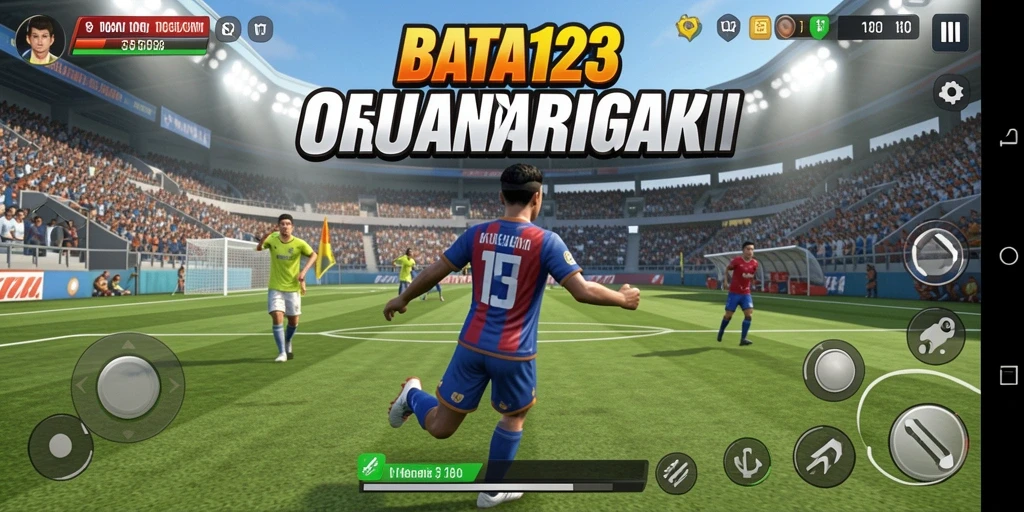 Screenshot BATA123 menampilkan aksi seru saat pertandingan berlangsung.