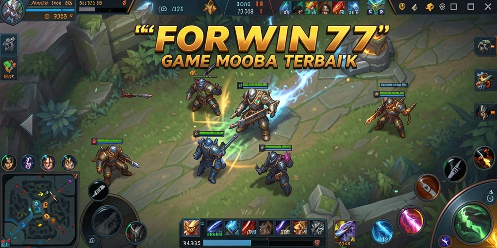 Gameplay menarik dari FORWIN77 yang penuh aksi di arena MOBA.