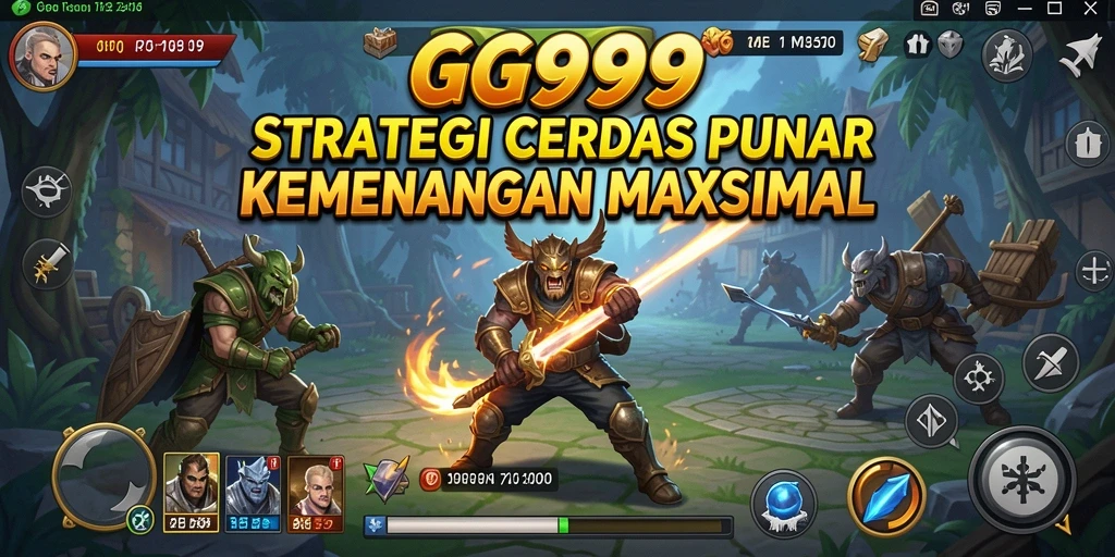 Gameplay GG999 yang penuh strategi dan tantangan menarik.