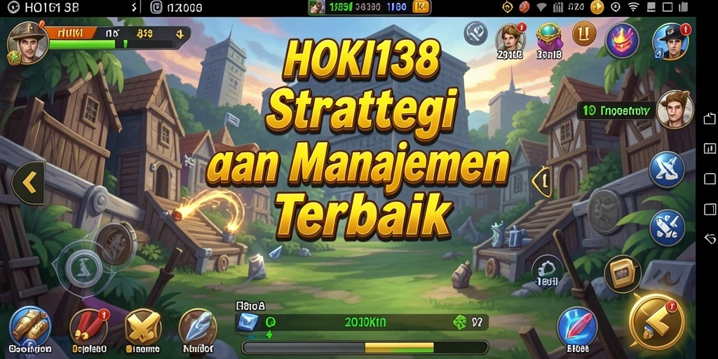 Tampilan gameplay seru di HOKI138 dengan strategi dan pengelolaan sumber daya.
