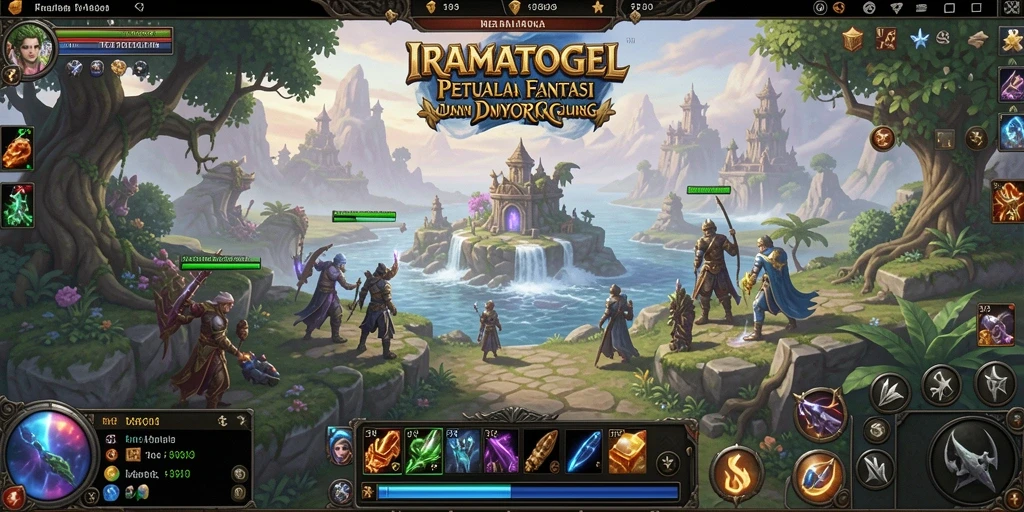 Tampilan gameplay yang mendalam dan menarik di IRAMATOGEL.