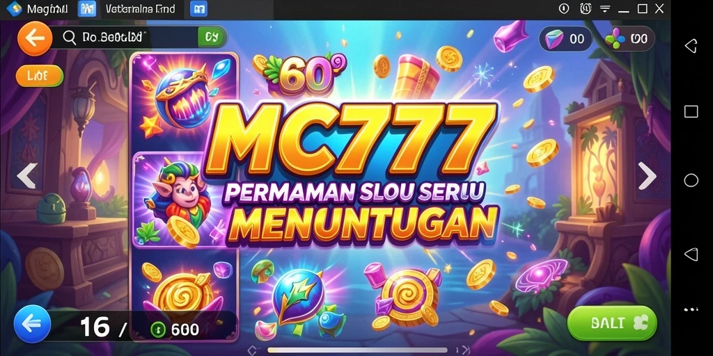 Tampilan gameplay Slot MC777 yang menarik dan interaktif.