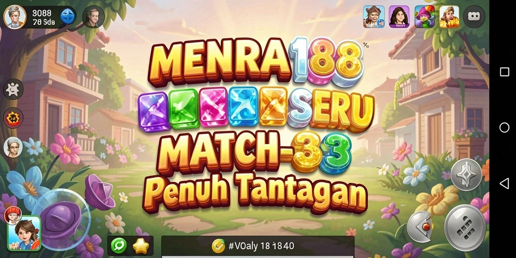 Screenshot MENARA188 menampilkan gameplay yang seru dan penuh warna.