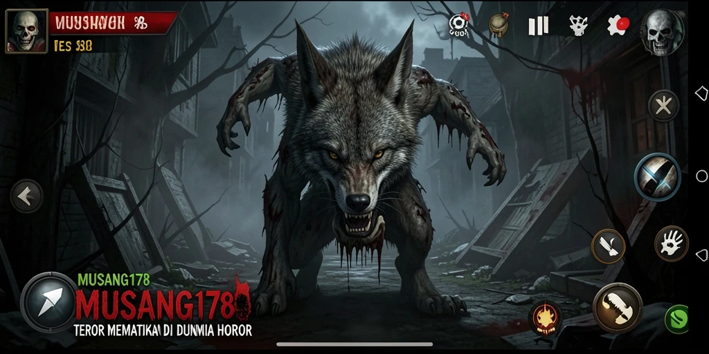 Gameplay seru penuh ketegangan di dunia horor.