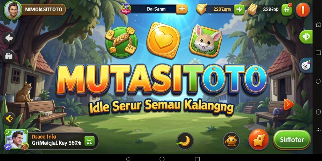 Tampilan gameplay Idle yang menarik di MUTASITOTO.