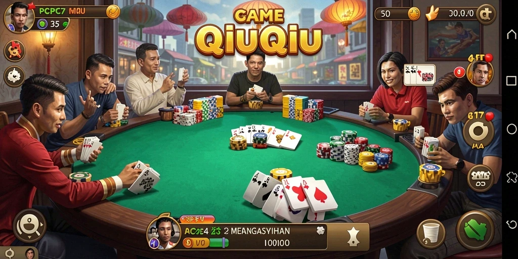 Screenshot gameplay QiuQiu yang seru di PCPC7.