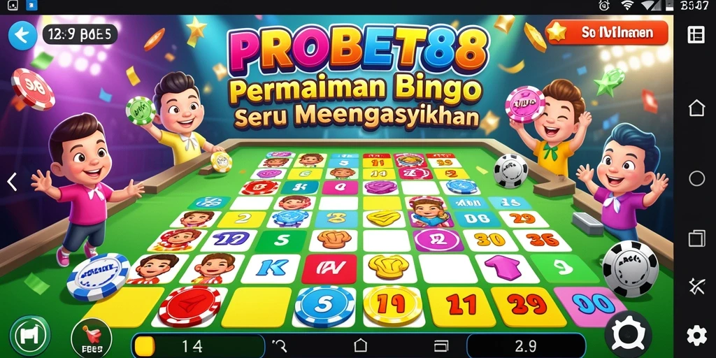 Screenshot utama PROBET88 menunjukkan intensitas permainan Bingo.