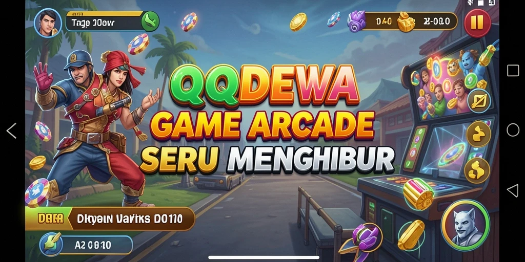 Tampilan seru dari gameplay QQDEWA yang penuh tantangan.