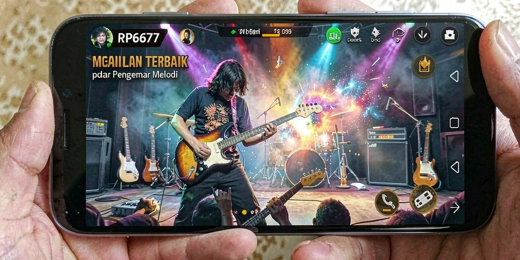Tampilan gameplay RP6677 yang menarik dan penuh warna.