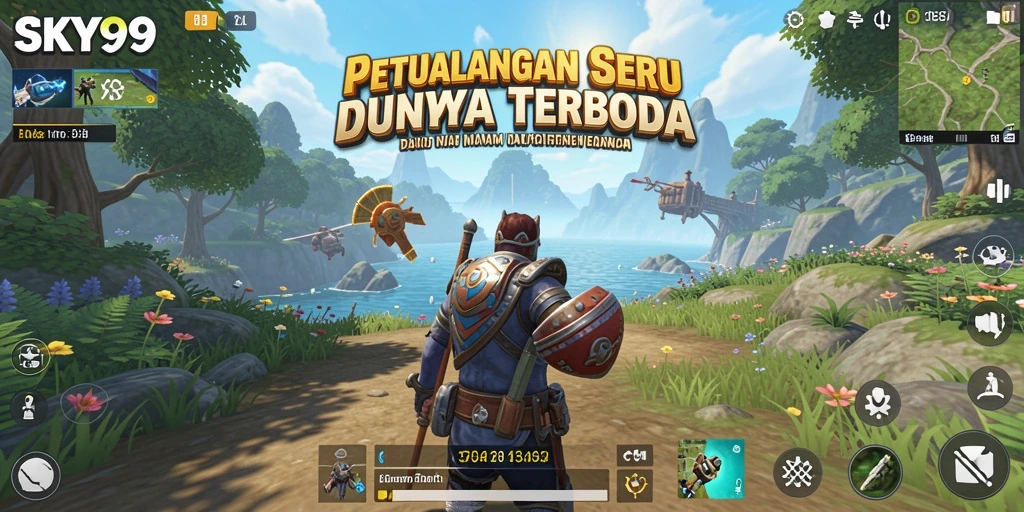 Gameplay Open World yang mendebarkan dan penuh petualangan.