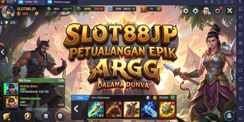 Tampilan seru dari gameplay <strong>SLOT88JP</strong> yang penuh aksi dan petualangan.