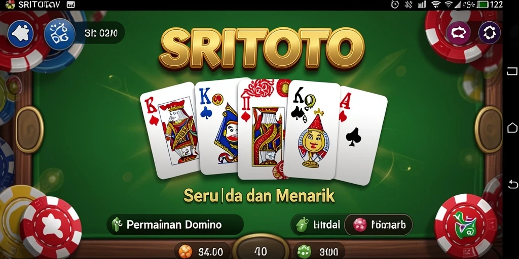Tampilan gameplay Domino yang seru dan kompetitif.