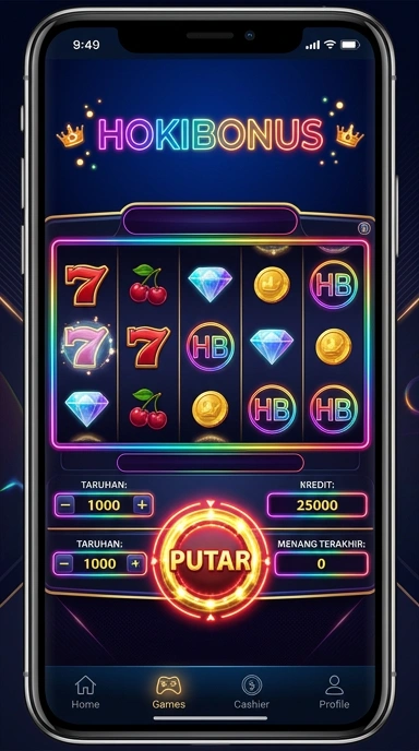 Screenshot fitur kategori aplikasi di hokibonus untuk kemudahan navigasi.